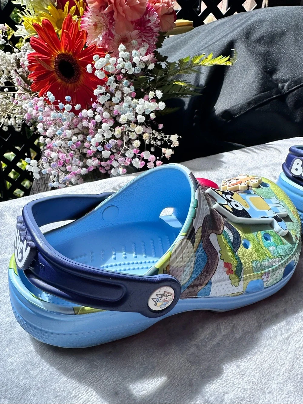 Crocs Kids' Bluey Classic Clogs - Size 1